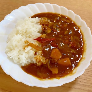 トマトとあさりのカレー